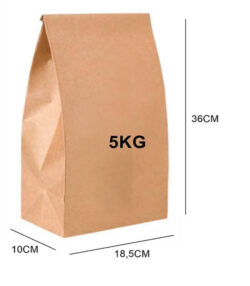 saco kraft saco de lanche saco delivery embalagens de papel kraft saco de papel 80gr AV Embalagens.