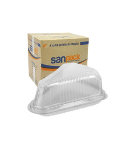 embalagem sanpack embalagem meio bolo embalagem para torta s-630 AV Embalagens.